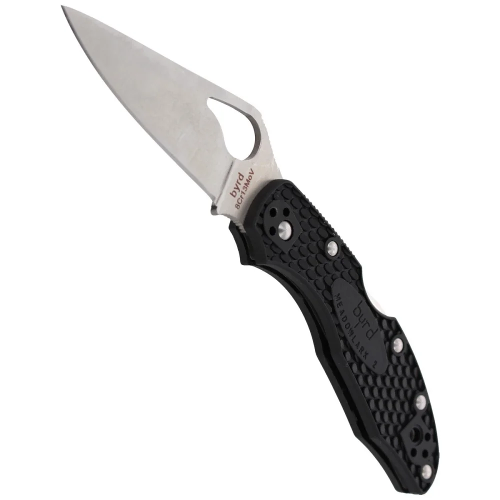 Nóż Spyderco Byrd Meadowlark 2 FRN Black, Plain (BY04PBK2) 4 Nóż Spyderco Byrd Meadowlark 2 FRN Black, Plain (BY04PBK2)