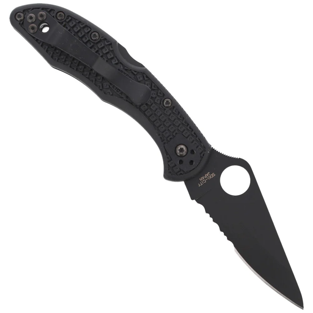 Nóż Spyderco Delica 4 FRN Black/Black Blade (C11PSBBK) 3 Nóż Spyderco Delica 4 FRN Black/Black Blade (C11PSBBK)