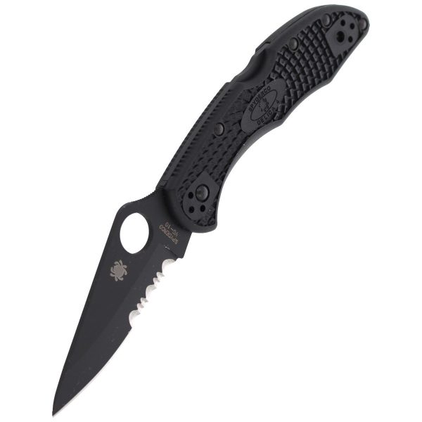 Nóż Spyderco Delica 4 FRN Black/Black Blade (C11PSBBK)-5