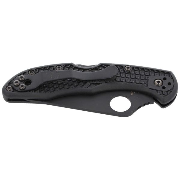 Nóż Spyderco Delica 4 FRN Black/Black Blade (C11PSBBK)-6