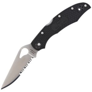 Nóż Spyderco Byrd Cara Cara 2 FRN Black, Combination (BY03PSBK2)-1