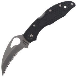 Nóż Spyderco Hawkbill Byrd FRN Black, Spyder (BY22SBK)-1