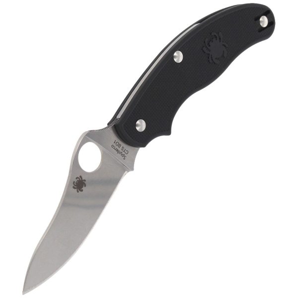 Nóż składany Spyderco UK Penknife Drop Point Black FRN, Satin CTS BD1N by Sal Glesser (C94PBK3)-5