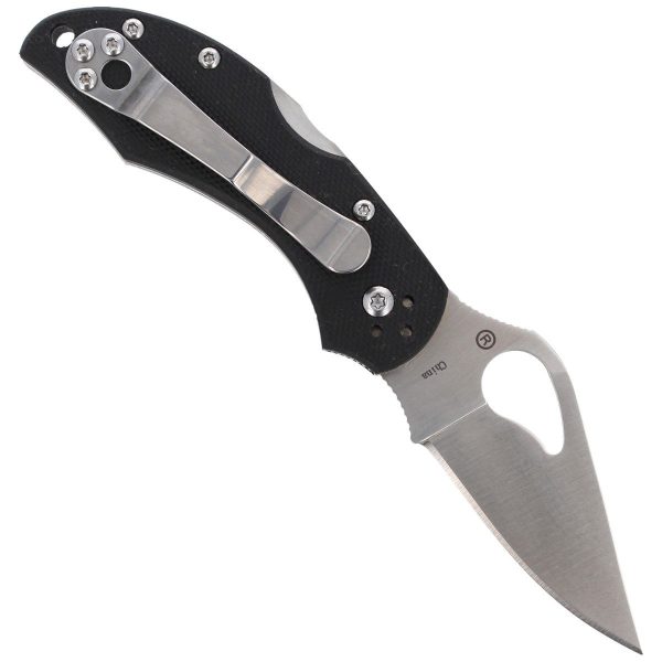 Nóż Spyderco Byrd Robin 2 G-10 Black, Plain (BY10GP2)-3