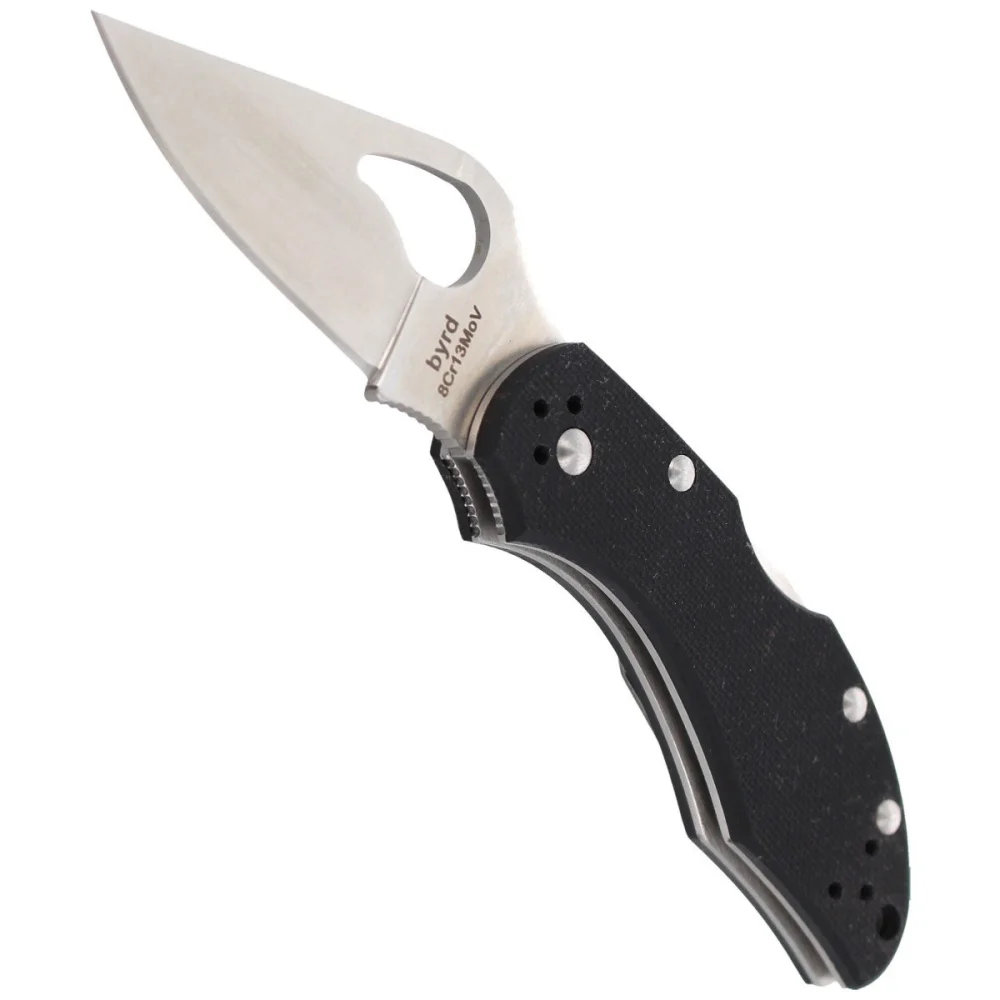 Nóż Spyderco Byrd Robin 2 G-10 Black, Plain (BY10GP2) 4 Nóż Spyderco Byrd Robin 2 G-10 Black, Plain (BY10GP2)