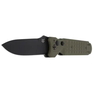 Nóż automatyczny Fox Predator II 2F Full Auto OD Green FRN, Black Idroglider N690Co (FX-448 OD)