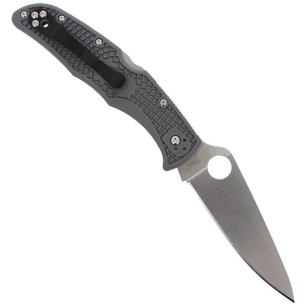 Nóż Spyderco Endura 4 FRN Gray Flat Ground Plain (C10FPGY) 3 Nóż Spyderco Endura 4 FRN Gray Flat Ground Plain (C10FPGY)