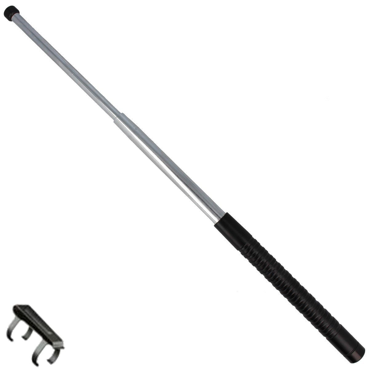 ESP Compact Chrom 21” hartowana składana pałka teleskopowa typu UnderCover. Optymalny zasięg, niska waga, zredukowane wymiary umożliwiające skryte noszenie. Dedykowana oficerom śledczym, pracownikom administracji państwowej agentom pracującym po cywilnemu - LifeGun.pl Pałka teleskopowa hartowana ESP Compact 21'' (ExB-21HS-CH)-2