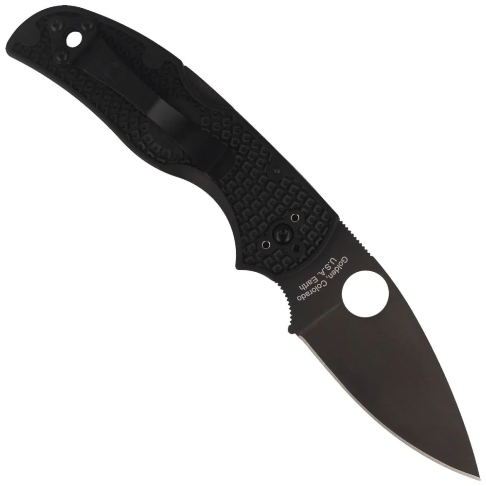 Nóż składany Spyderco Native 5 FRN Black / Black Blade Plain (C41PBBK5) 3 Nóż składany Spyderco Native 5 FRN Black / Black Blade Plain (C41PBBK5)