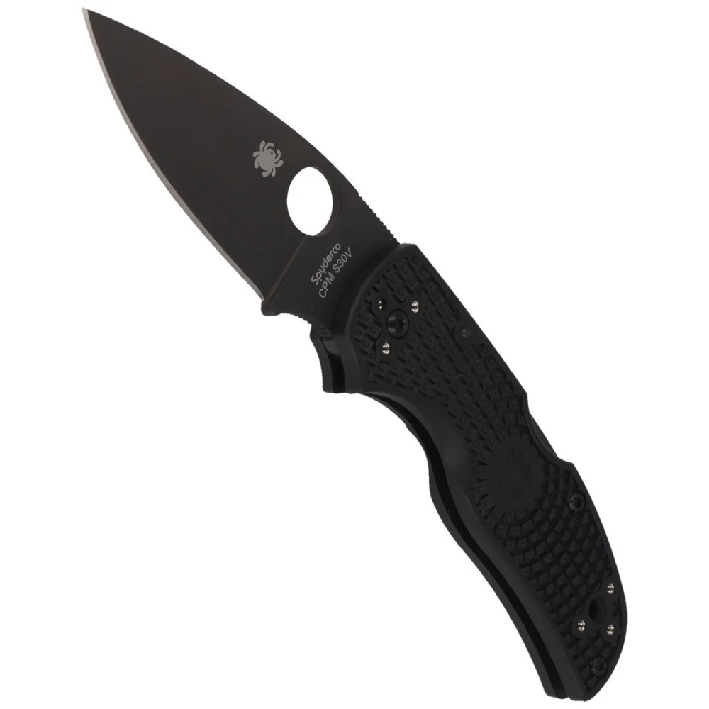 Nóż składany Spyderco Native 5 FRN Black / Black Blade Plain (C41PBBK5) 4 Nóż składany Spyderco Native 5 FRN Black / Black Blade Plain (C41PBBK5)
