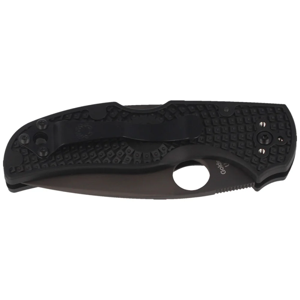 Nóż składany Spyderco Native 5 FRN Black / Black Blade Plain (C41PBBK5) 6 Nóż składany Spyderco Native 5 FRN Black / Black Blade Plain (C41PBBK5)