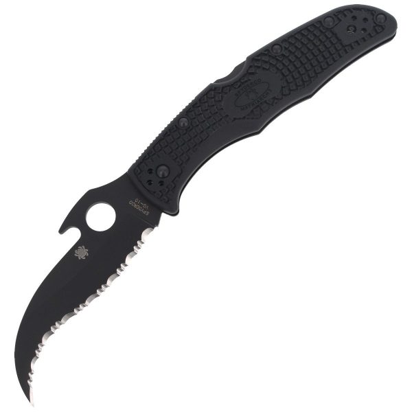 Nóż Spyderco Matriarch 2 FRN Emerson Opener Black Blade (C12SBBK2W)-1