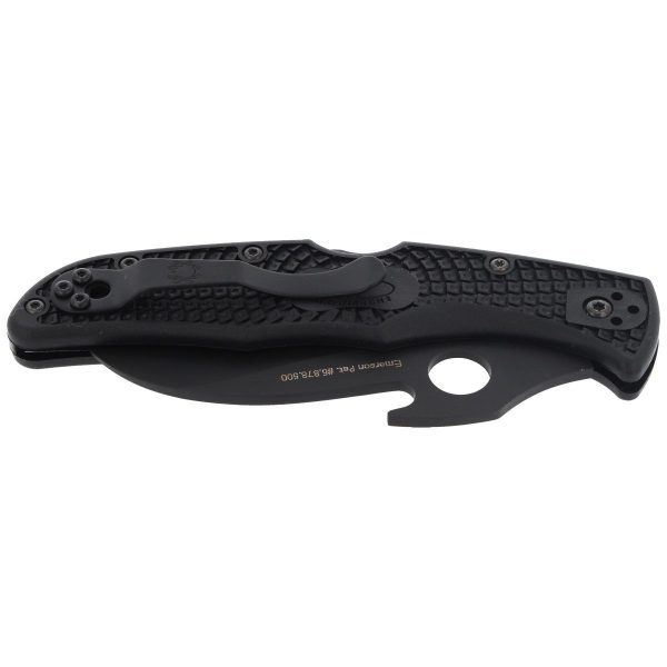 Nóż Spyderco Matriarch 2 FRN Emerson Opener Black Blade (C12SBBK2W)-6