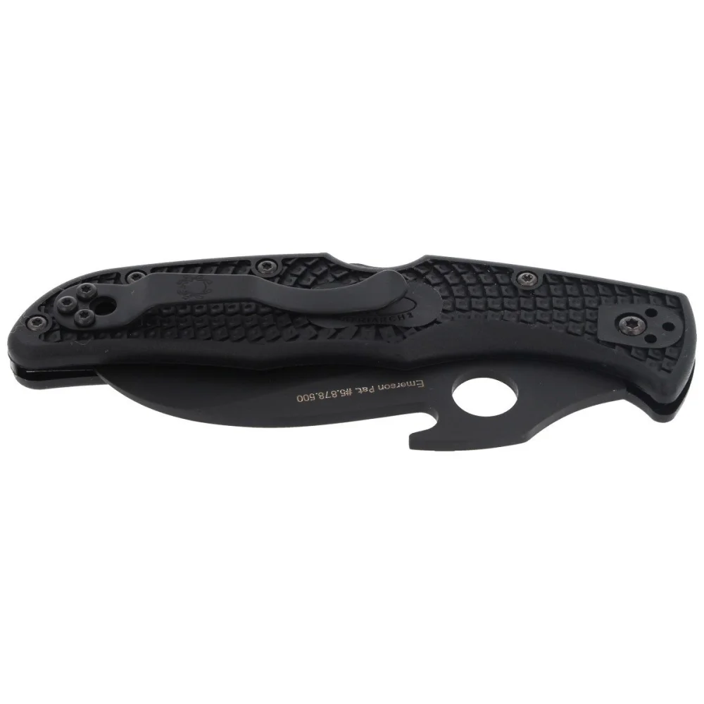 Nóż Spyderco Matriarch 2 FRN Emerson Opener Black Blade (C12SBBK2W) 6 Nóż Spyderco Matriarch 2 FRN Emerson Opener Black Blade (C12SBBK2W)