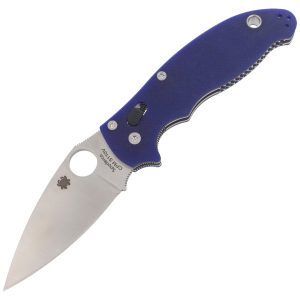 Nóż Spyderco Manix 2 G-10 Dark Blue CPM S110V (C101GPDBL2)-1