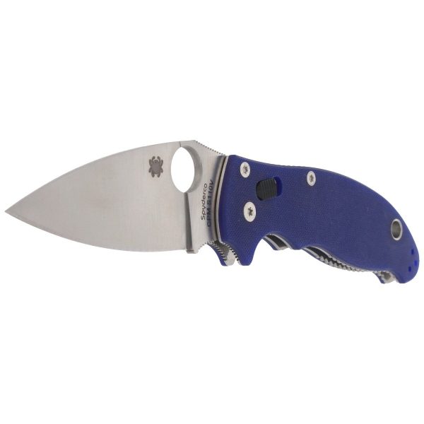 Nóż Spyderco Manix 2 G-10 Dark Blue CPM S110V (C101GPDBL2)-2