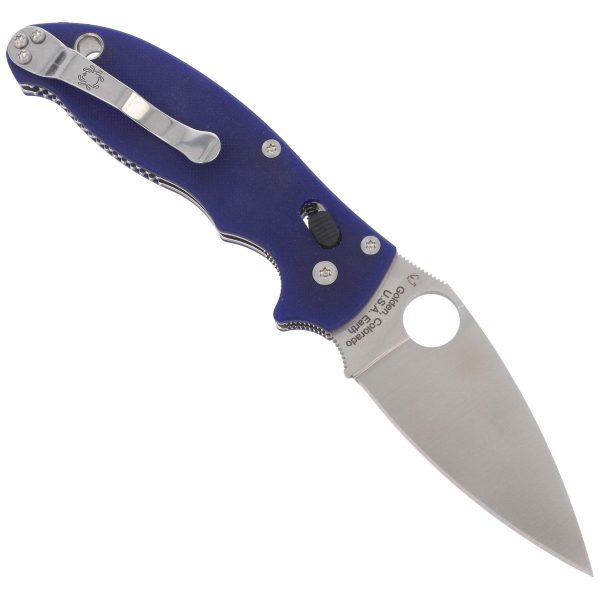 Nóż Spyderco Manix 2 G-10 Dark Blue CPM S110V (C101GPDBL2)-3