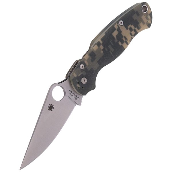 Nóż składany Spyderco Para Military 2 G-10 Camo Plain (C81GPCMO2)-5