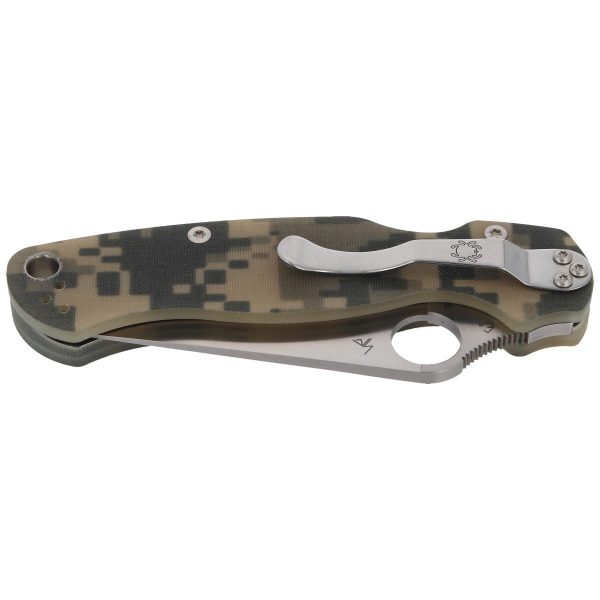 Nóż składany Spyderco Para Military 2 G-10 Camo Plain (C81GPCMO2)-6
