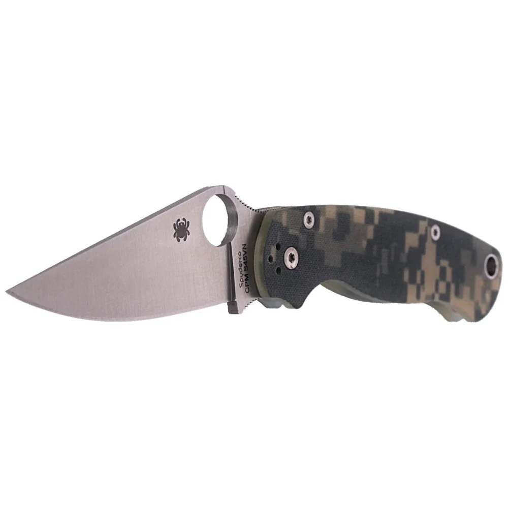 Nóż składany Spyderco Para Military 2 G-10 Camo Plain (C81GPCMO2) 2 Nóż składany Spyderco Para Military 2 G-10 Camo Plain (C81GPCMO2)