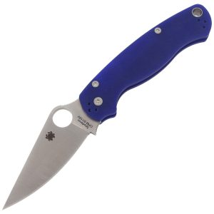 Nóż składany Spyderco Para Military 2 G-10 Dark Blue CPM S110V (C81GPDBL2)-1
