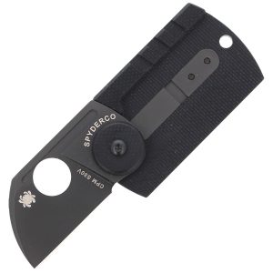 Nóż Spyderco Dog Tag Folder CF/G-10 Laminate Black (C188CFBBKP)-1