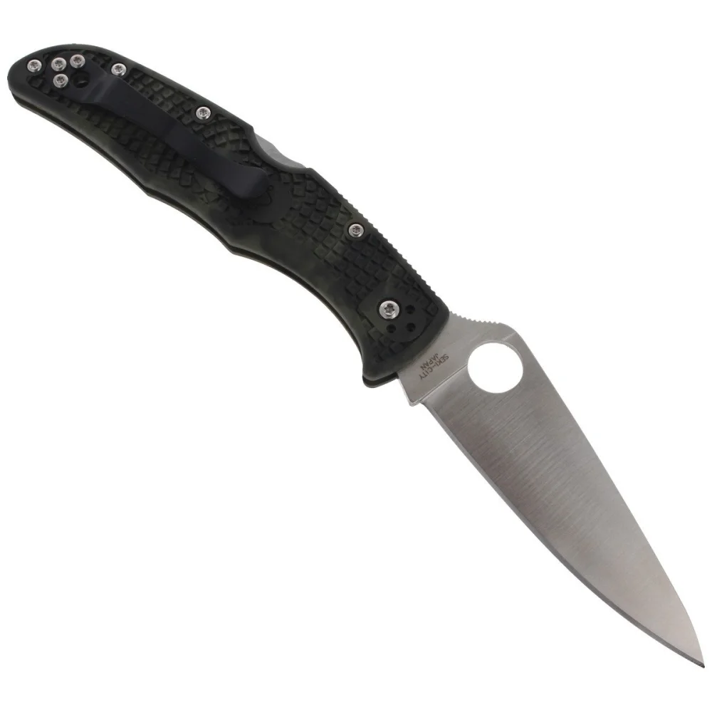 Nóż Spyderco Endura 4 FRN Zome Green Plain (C10ZFPGR) 3 Nóż Spyderco Endura 4 FRN Zome Green Plain (C10ZFPGR)