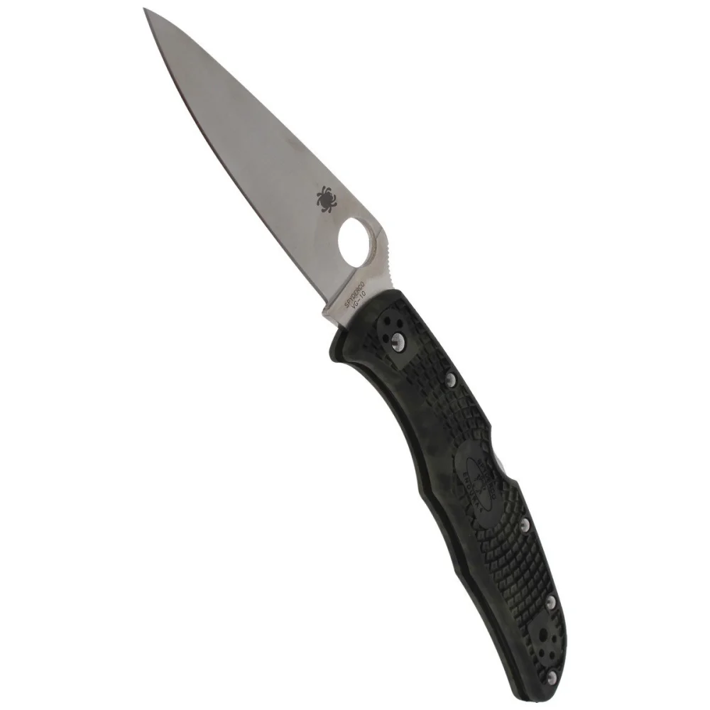 Nóż Spyderco Endura 4 FRN Zome Green Plain (C10ZFPGR) 5 Nóż Spyderco Endura 4 FRN Zome Green Plain (C10ZFPGR)