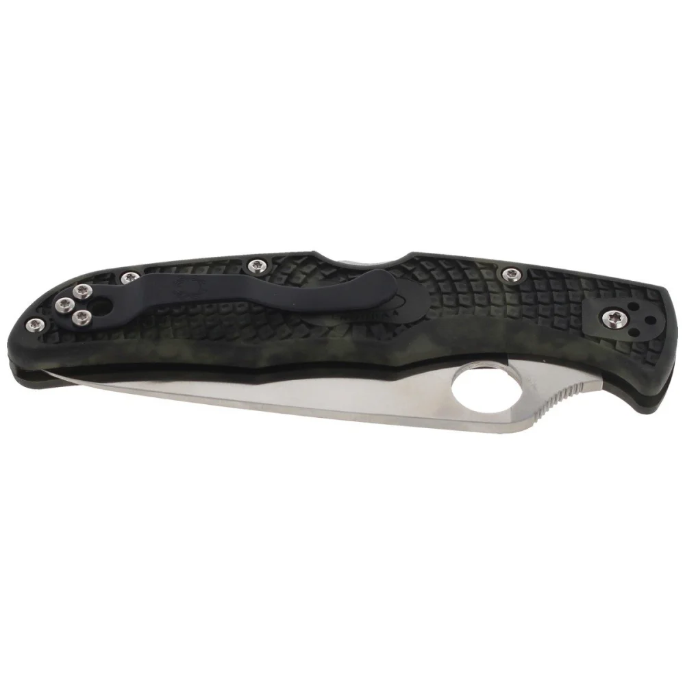 Nóż Spyderco Endura 4 FRN Zome Green Plain (C10ZFPGR) 6 Nóż Spyderco Endura 4 FRN Zome Green Plain (C10ZFPGR)