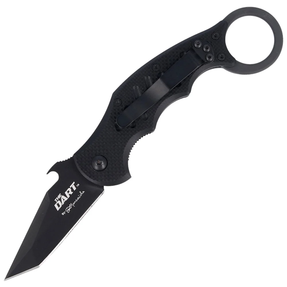 Nóż składany FOX The Dart Karambit Black G10, Black Idroglider N690 by Doug Marcaida (FX-597) 2 Nóż składany FOX The Dart Karambit Black G10, Black Idroglider N690 by Doug Marcaida (FX-597)