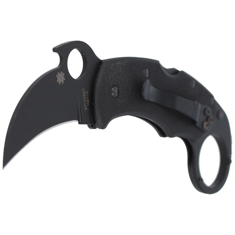 Nóż składany Spyderco Karambit Karahawk G-10 All Black (C170GBBKP) 2 Nóż składany Spyderco Karambit Karahawk G-10 All Black (C170GBBKP)