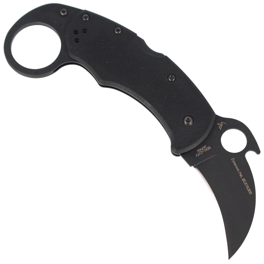 Nóż składany Spyderco Karambit Karahawk G-10 All Black (C170GBBKP) 3 Nóż składany Spyderco Karambit Karahawk G-10 All Black (C170GBBKP)
