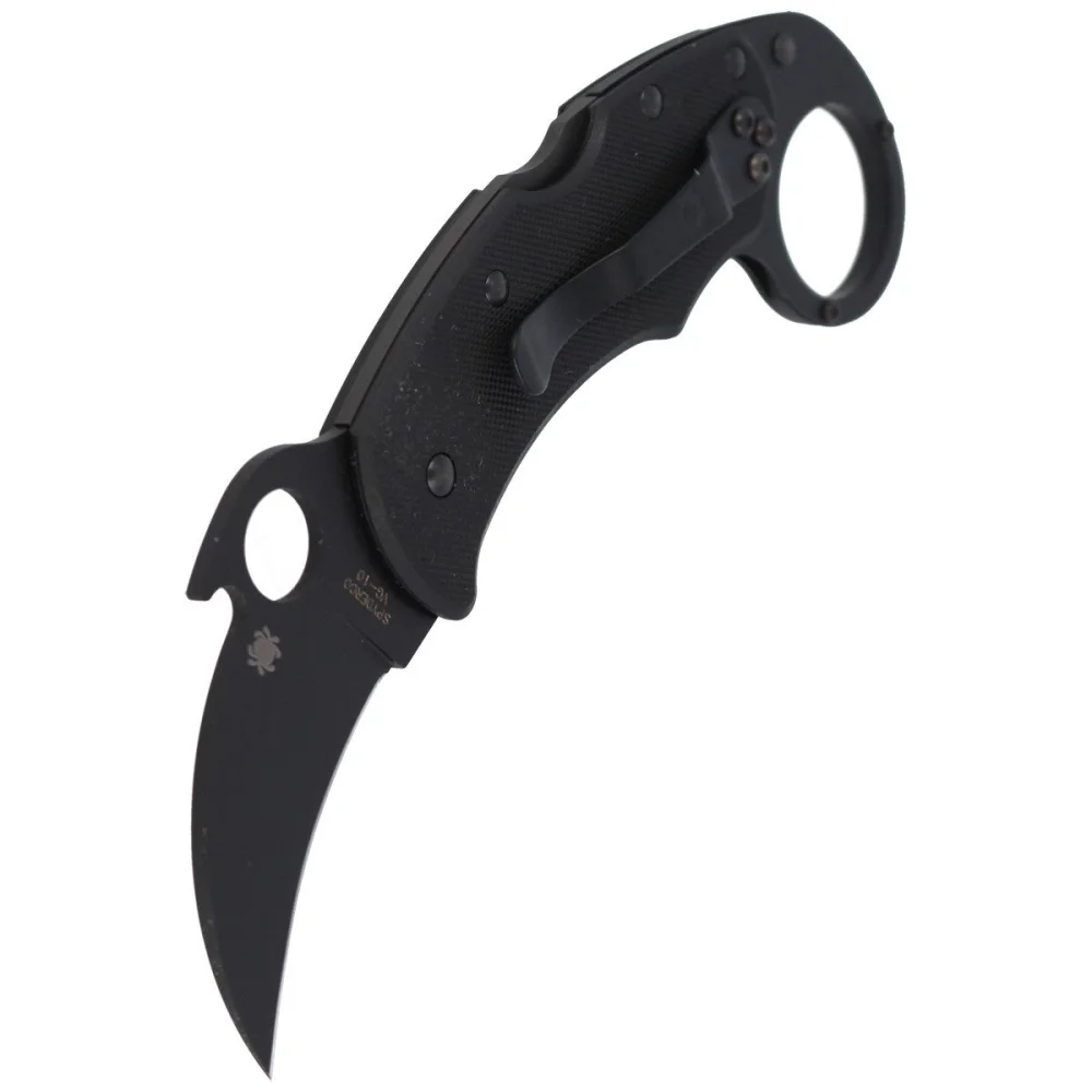 Nóż składany Spyderco Karambit Karahawk G-10 All Black (C170GBBKP) 5 Nóż składany Spyderco Karambit Karahawk G-10 All Black (C170GBBKP)