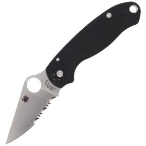 Nóż składany Spyderco Para 3 G-10 Black Combination (C223GPS)-1