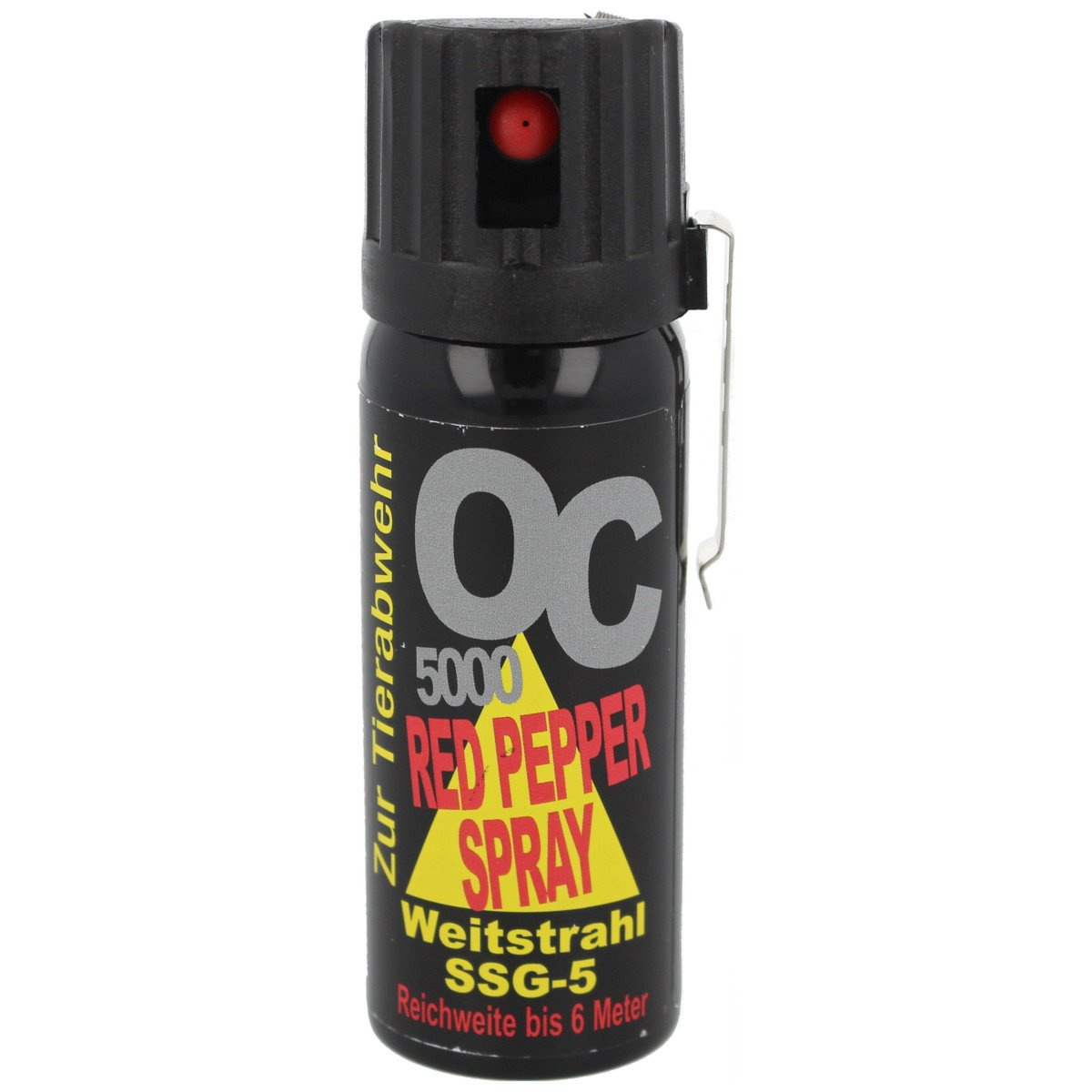 OC 5000 Red Pepper Gel Stream 50 ml. Wyprodukowany w Niemczech jeden z najskuteczniejszych gazów dostępnych na rynku. Do obrony przed napastnikiem / grupą napastników oraz agresywnymi zwierzętami. Dysza STREAM strumień. Głowica KKS Flip Top Clip z klipsem - LifeGun.pl Gaz pieprzowy KKS OC 5000 Gel 50ml dysza Stream (510002)-1
