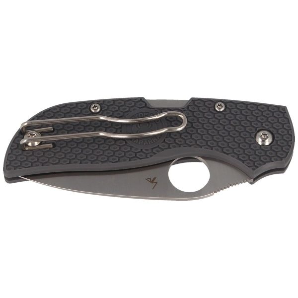 Nóż Spyderco Chaparral Gray FRN Plain (C152PGY)-6