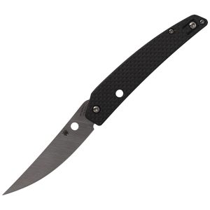 Nóż Spyderco Ikuchi Carbon Fiber Plain (C242CFP)-1