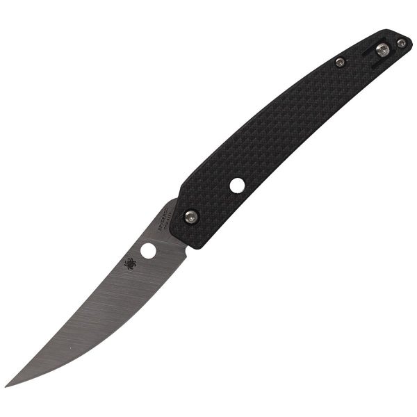Nóż Spyderco Ikuchi Carbon Fiber Plain (C242CFP)-1