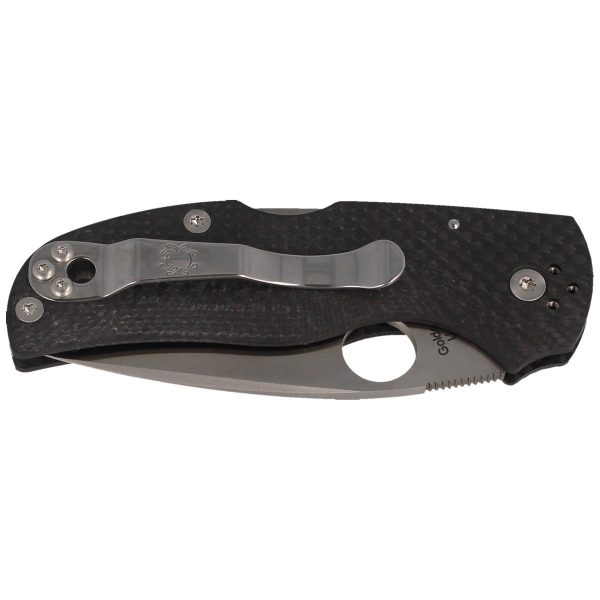 Nóż Spyderco Native 5 Fluted Carbon Fiber CPM S90V (C41CFFP5)-7