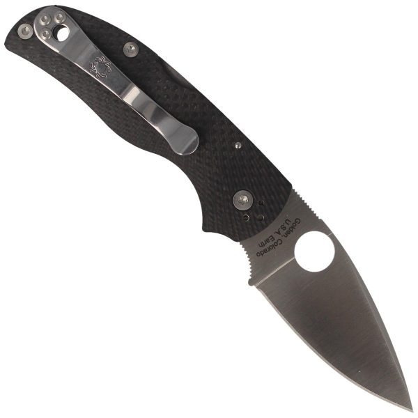 Nóż Spyderco Native 5 Fluted Carbon Fiber CPM S90V (C41CFFP5)-3