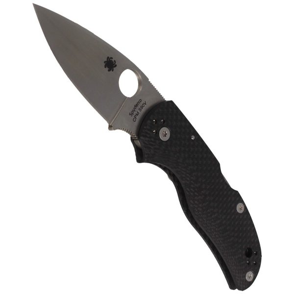 Nóż Spyderco Native 5 Fluted Carbon Fiber CPM S90V (C41CFFP5)-5