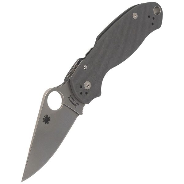 Nóż składany Spyderco Para 3 G-10 Dark Gray Maxamet Plain (C223GPDGY)-7