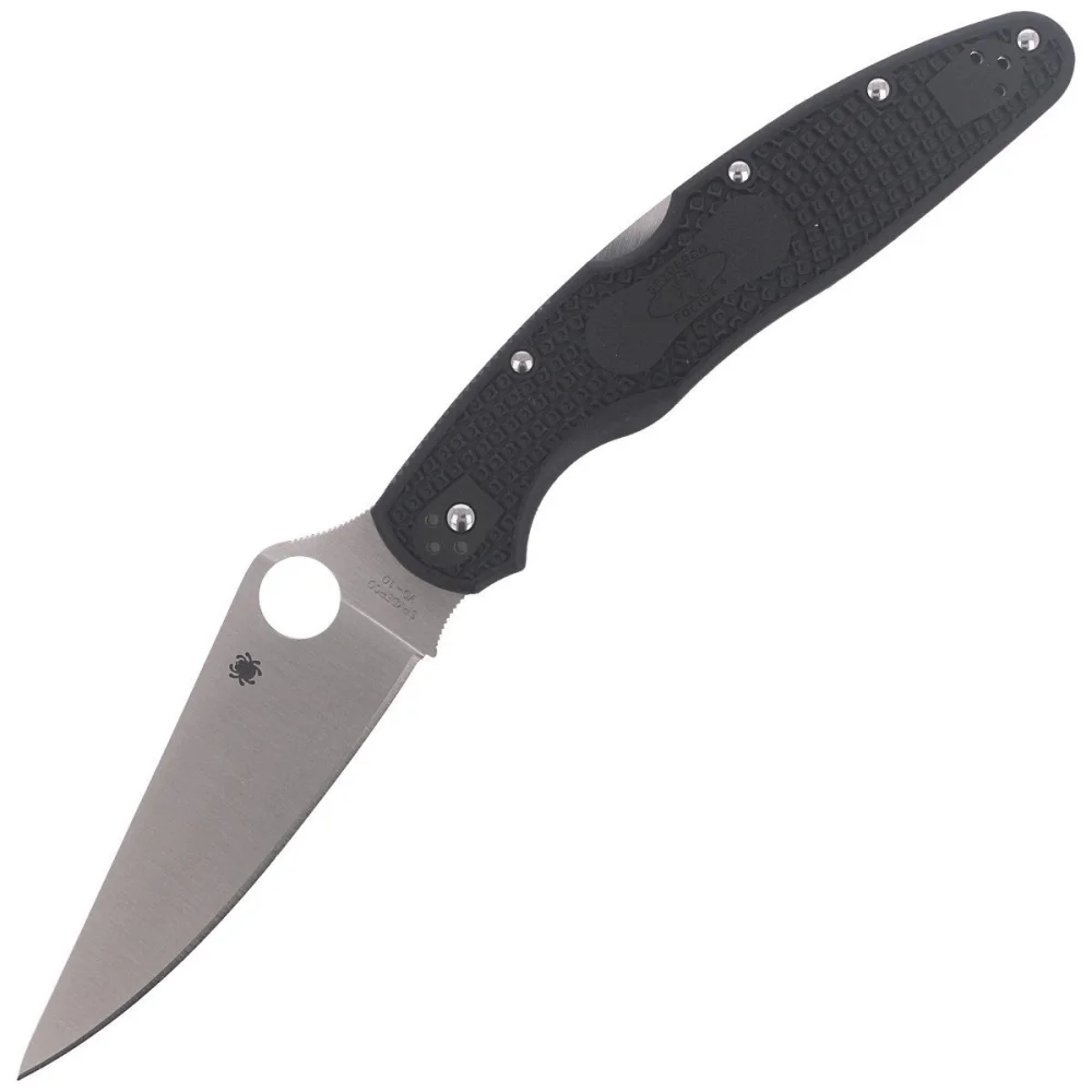 Nóż Spyderco Police 4 Lightweight FRN Black Plain (C07PBK4) 1 Nóż Spyderco Police 4 Lightweight FRN Black Plain (C07PBK4)