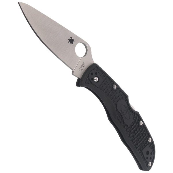 Nóż Spyderco Endela Lightweight FRN Black Plain (C243PBK)-5