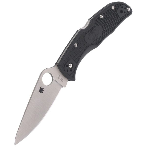 Nóż Spyderco Endela Lightweight FRN Black Plain (C243PBK)-6