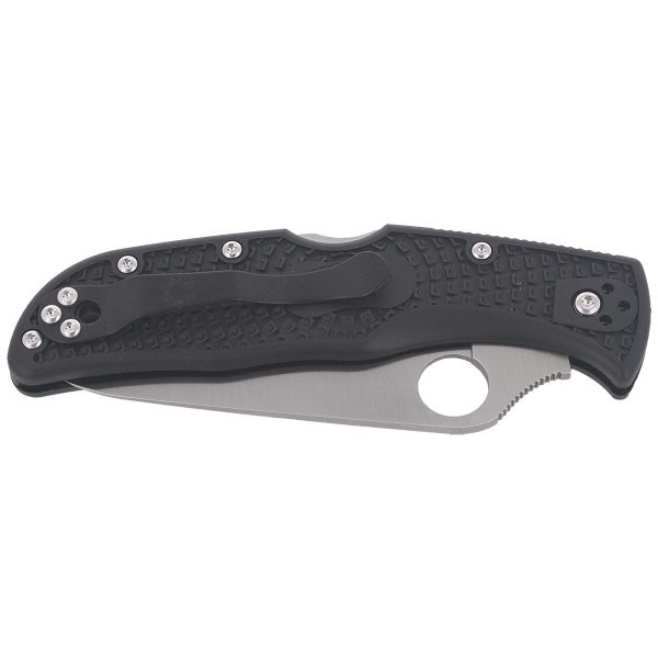 Nóż Spyderco Endela Lightweight FRN Black Plain (C243PBK)-8