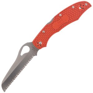 Nóż Spyderco Byrd Cara Cara Rescue 2 FRN Orange, Spyder (BY17SOR2)-1