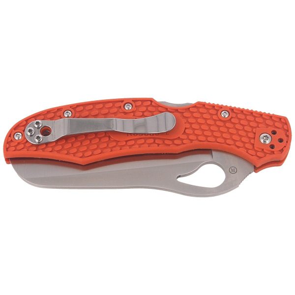 Nóż Spyderco Byrd Cara Cara Rescue 2 FRN Orange, Spyder (BY17SOR2)-8