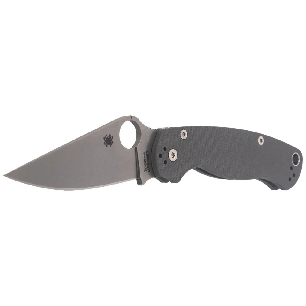 Nóż składany Spyderco Para Military 2 G-10 Dark Gray Maxamet Plain (C81GPDGY2) 3 Nóż składany Spyderco Para Military 2 G-10 Dark Gray Maxamet Plain (C81GPDGY2)