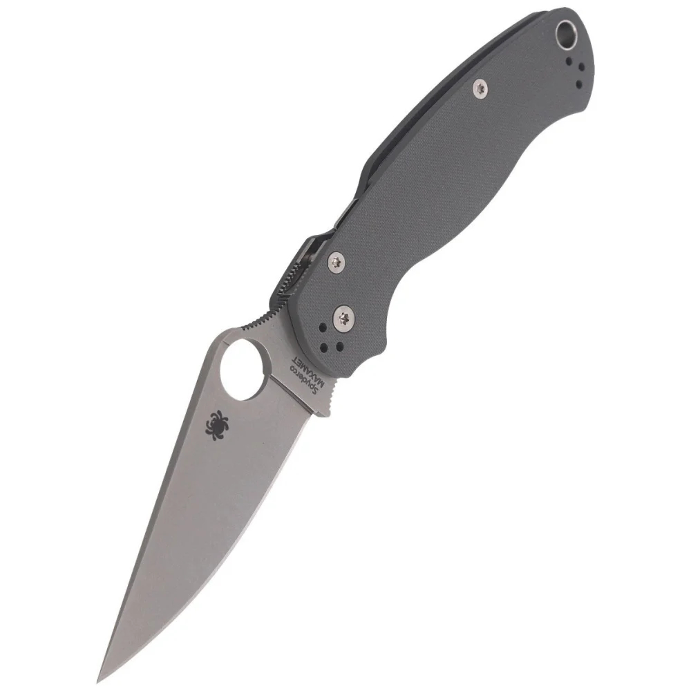 Nóż składany Spyderco Para Military 2 G-10 Dark Gray Maxamet Plain (C81GPDGY2) 6 Nóż składany Spyderco Para Military 2 G-10 Dark Gray Maxamet Plain (C81GPDGY2)
